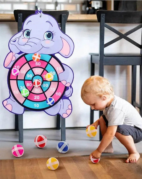 Montessori Educational Dart Board Game for Kids 3 - 7 Years - 3sung llc
