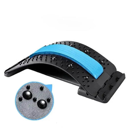 Multi-Level Adjustable Back Stretcher for Lumbar & Neck Pain. - 3sung llc