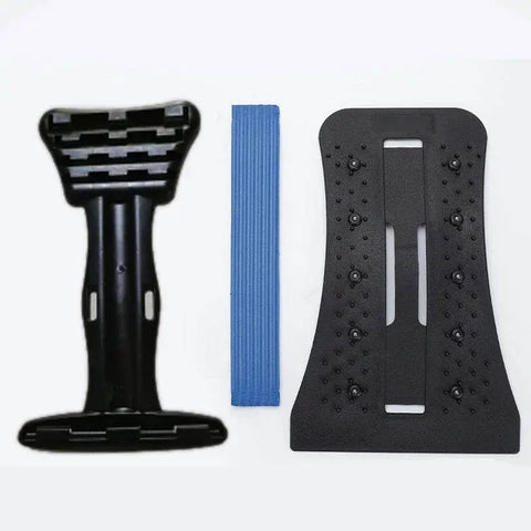 Multi-Level Adjustable Back Stretcher for Lumbar & Neck Pain. - 3sung llc