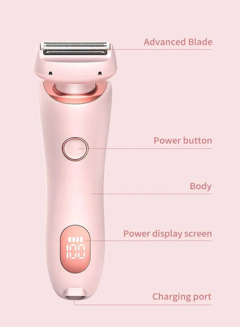 Painless Facial & Bikini Hair Trimmer for Women - Waterproof. - 3sung llc
