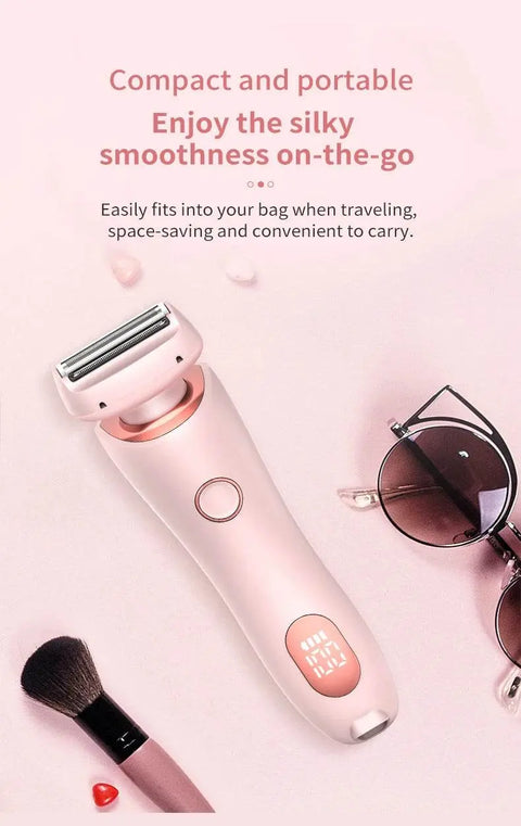 Painless Facial & Bikini Hair Trimmer for Women - Waterproof. - 3sung llc