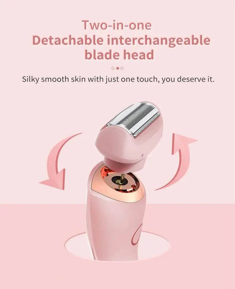 Painless Facial & Bikini Hair Trimmer for Women - Waterproof. - 3sung llc