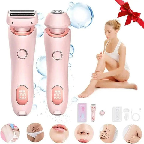 Painless Facial & Bikini Hair Trimmer for Women - Waterproof. - 3sung llc