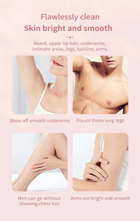 Painless Facial & Bikini Hair Trimmer for Women - Waterproof. - 3sung llc