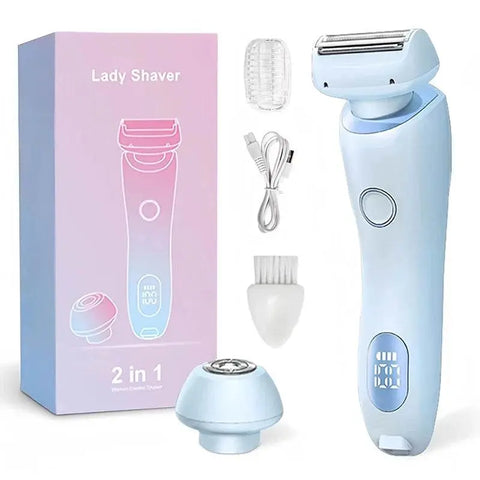 Painless Facial & Bikini Hair Trimmer for Women - Waterproof. - 3sung llc