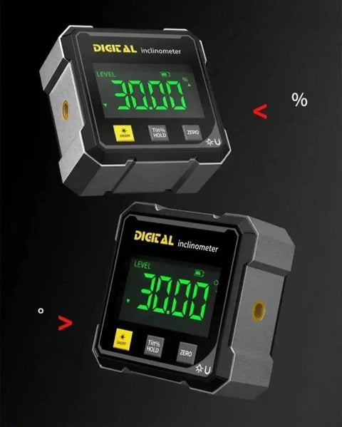 Pocket Digital Level & Inclinometer with Magnetic Base. - 3sung llc