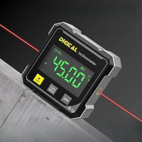 Pocket Digital Level & Inclinometer with Magnetic Base. - 3sung llc