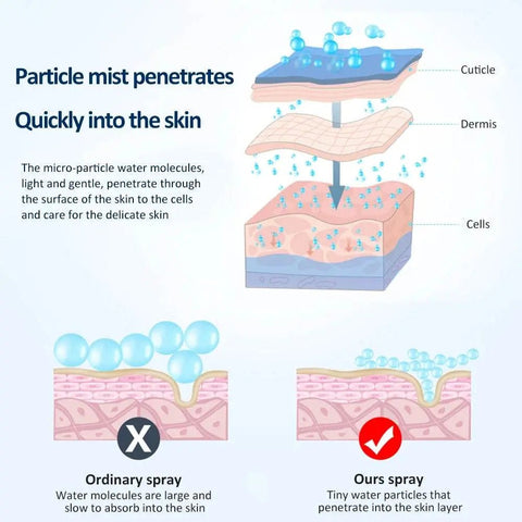 Portable Mini Facial Steamer - 3sung llc