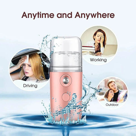 Portable Mini Facial Steamer - 3sung llc