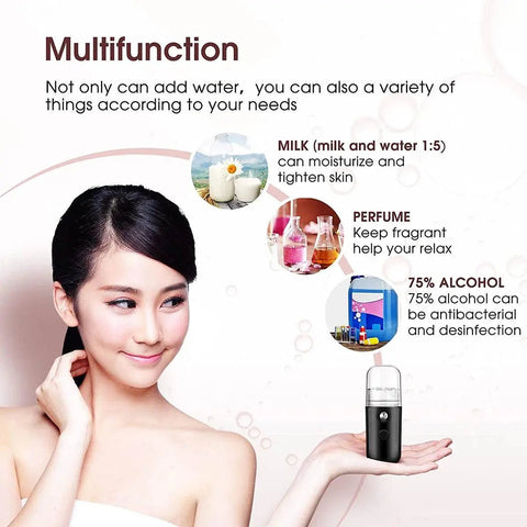 Portable Mini Facial Steamer - 3sung llc