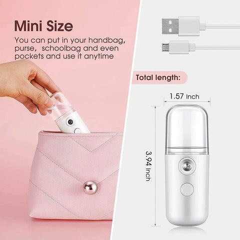 Portable Mini Facial Steamer - 3sung llc