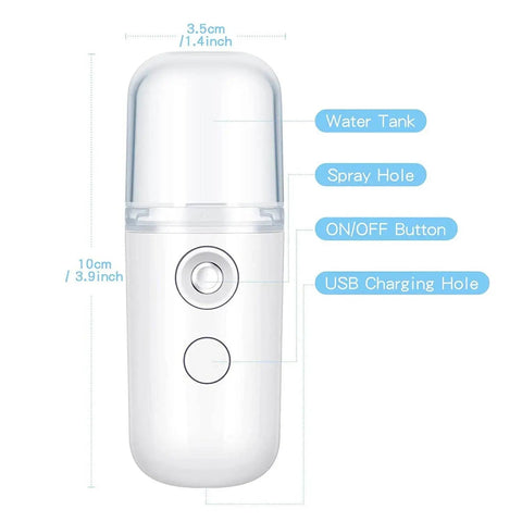 Portable Mini Facial Steamer - 3sung llc