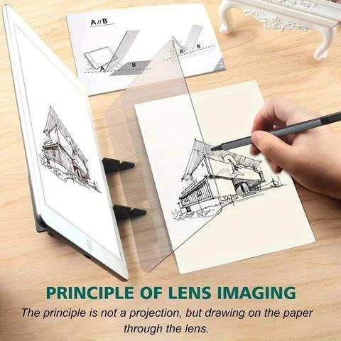 Portable Optical Tracing Board for Drawing & Art. - 3sung llc