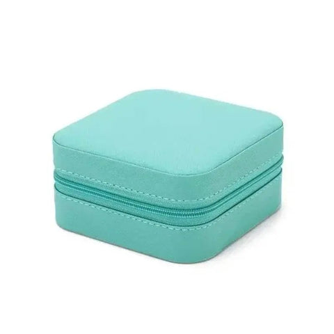 Portable PU Leather Jewelry Box for Travel Storage - 3sung llc