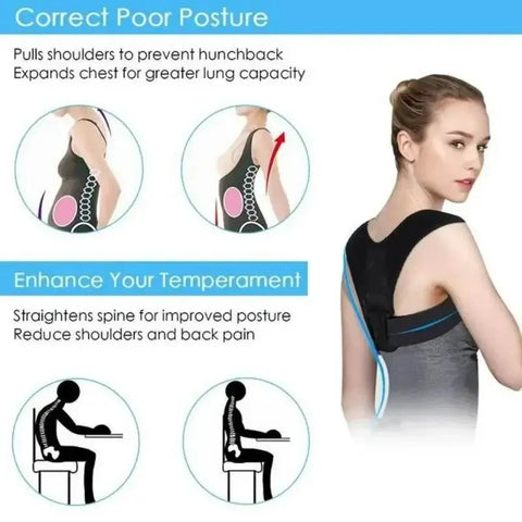 Posture Correction Belt for Men & Women - Hunchback Corrector - 3sung llc