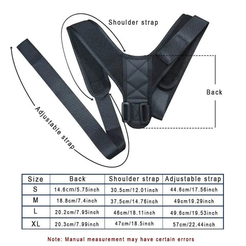 Posture Correction Belt for Men & Women - Hunchback Corrector - 3sung llc