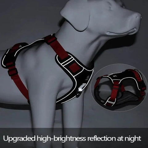 Reflective Tactical Dog Harness for Medium/Large Dogs. - 3sung llc