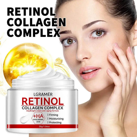 Retinol Firming Cream with Collagen for Wrinkles & Brightening. - 3sung llc