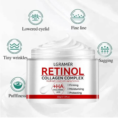 Retinol Firming Cream with Collagen for Wrinkles & Brightening. - 3sung llc