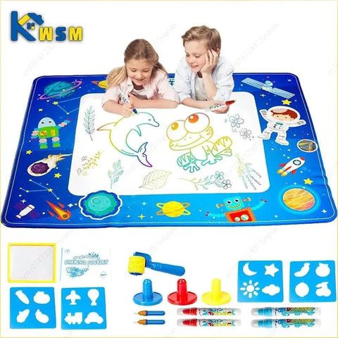 Reusable Magic Water Drawing Mat for Kids. - 3sung llc
