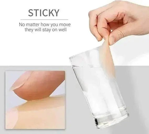Reusable Silicone Nipple Covers - Invisible & Strapless. - 3sung llc