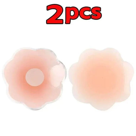 Reusable Silicone Nipple Covers - Invisible & Strapless. - 3sung llc