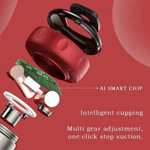 Smart Electric Body Scraping Massager with Heating & Cupping. - 3sung llc