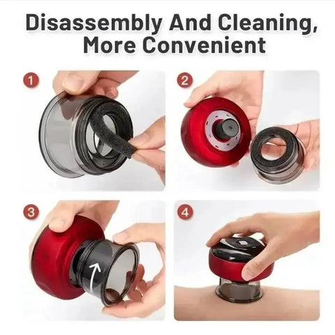 Smart Electric Body Scraping Massager with Heating & Cupping. - 3sung llc