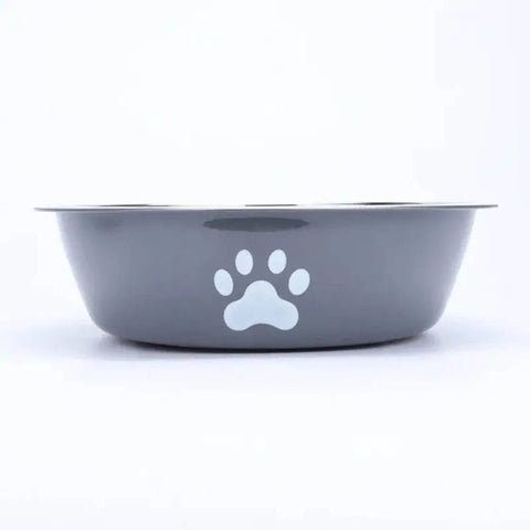 Stainless Steel Pet Bowl with Anti - Slip Silicone Base. - 3sung llc