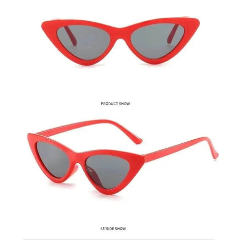 Ultra Light Vintage Cat Eye Sunglasses in Candy Colors - Unisex. - 3sung llc