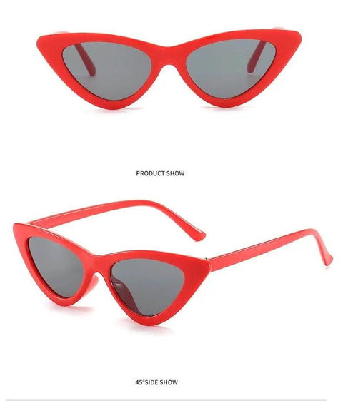 Ultra Light Vintage Cat Eye Sunglasses in Candy Colors - Unisex. - 3sung llc
