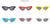 Ultra Light Vintage Cat Eye Sunglasses in Candy Colors - Unisex. - 3sung llc