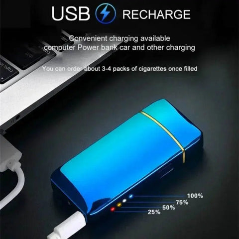 USB Rechargeable Electric Plasma Lighter, Windproof. - 3sung llc