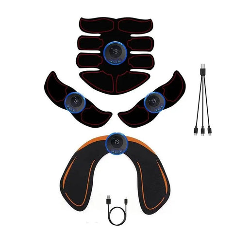 USB Rechargeable EMS Muscle Stimulator for Abs & Toning. - 3sung llc
