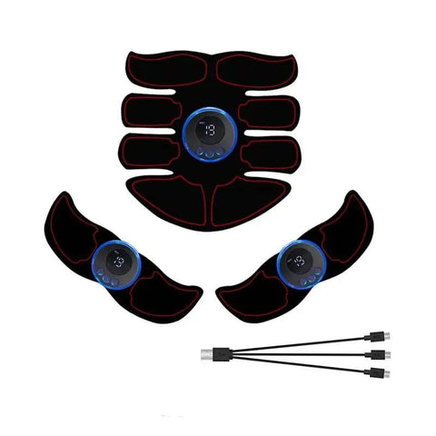USB Rechargeable EMS Muscle Stimulator for Abs & Toning. - 3sung llc