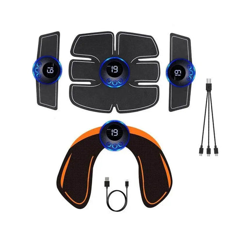 USB Rechargeable EMS Muscle Stimulator for Abs & Toning. - 3sung llc