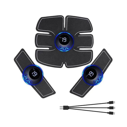 USB Rechargeable EMS Muscle Stimulator for Abs & Toning. - 3sung llc