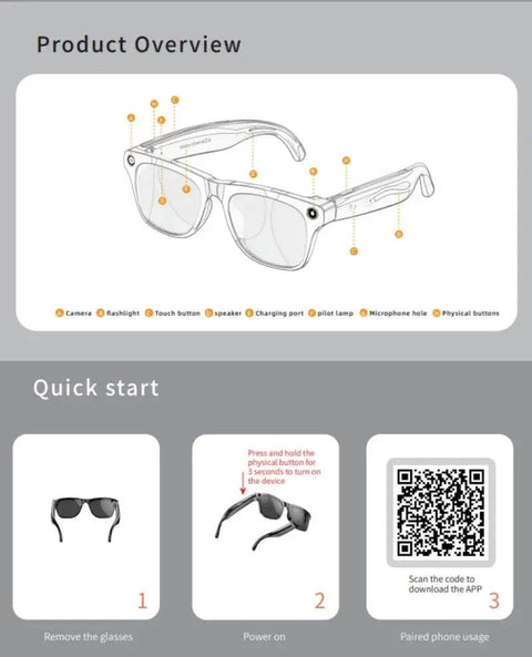 Xiaomi Mijia 1080P Smart Glasses 2025 - 3sung llc